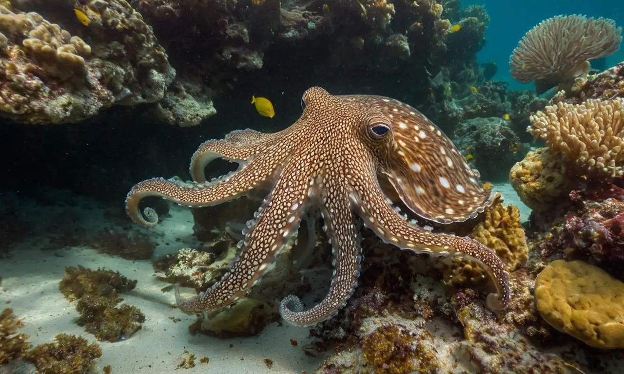 Un colorido arrecife de coral vibrante