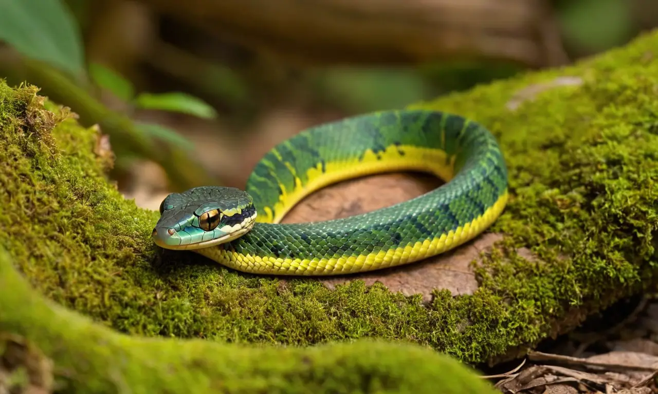 Deslumbrante ecosistema forestal lleno de vida