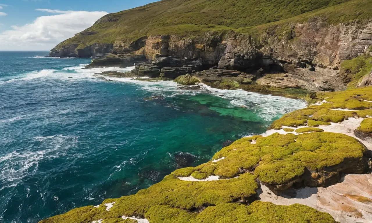 Mar profundo y vibrante, vida marina dinámica