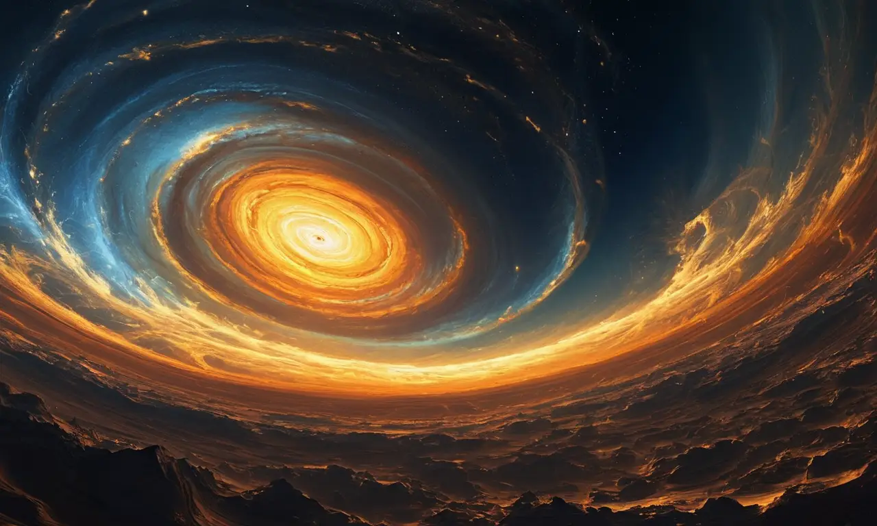Belleza caótica de un mundo distante
