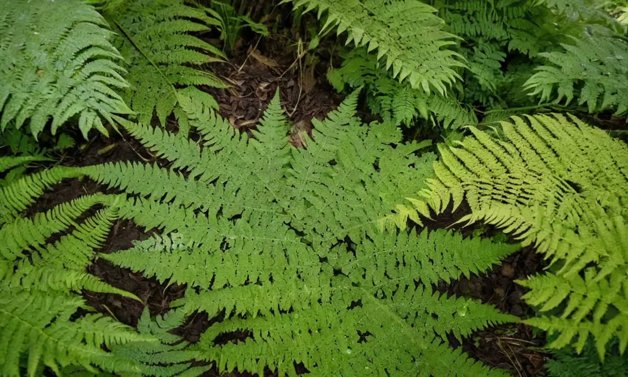 Espacio natural vibrante y diverso en sombra