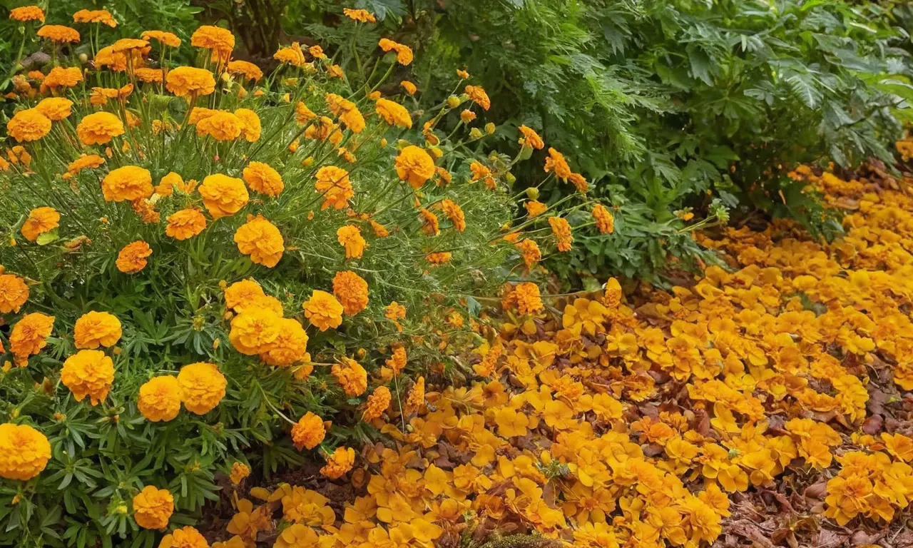 Flores vibrantes y naturaleza en perfecta armonía