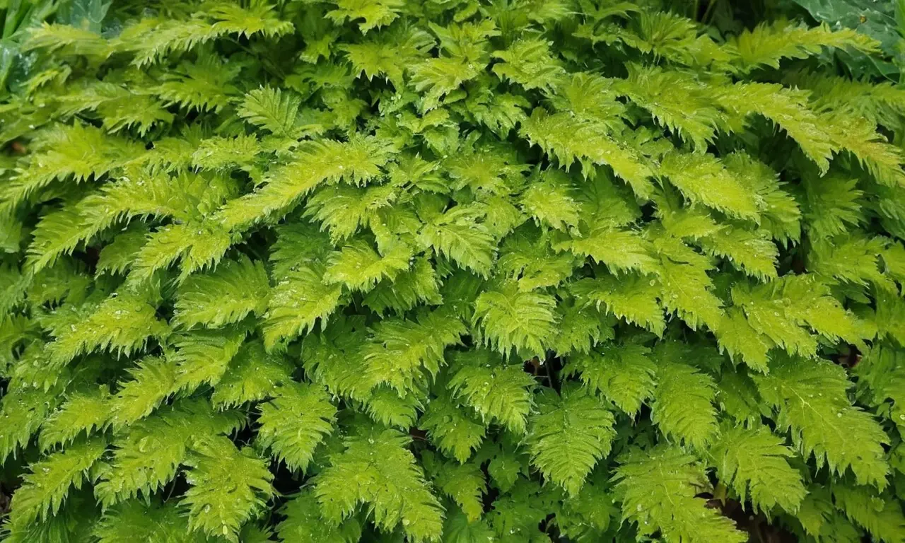 Un vibrante ecosistema vegetal bien ordenado