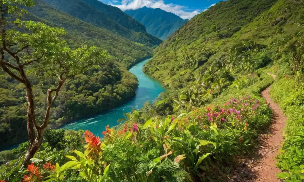 Naturaleza vibrante y serena en armonía