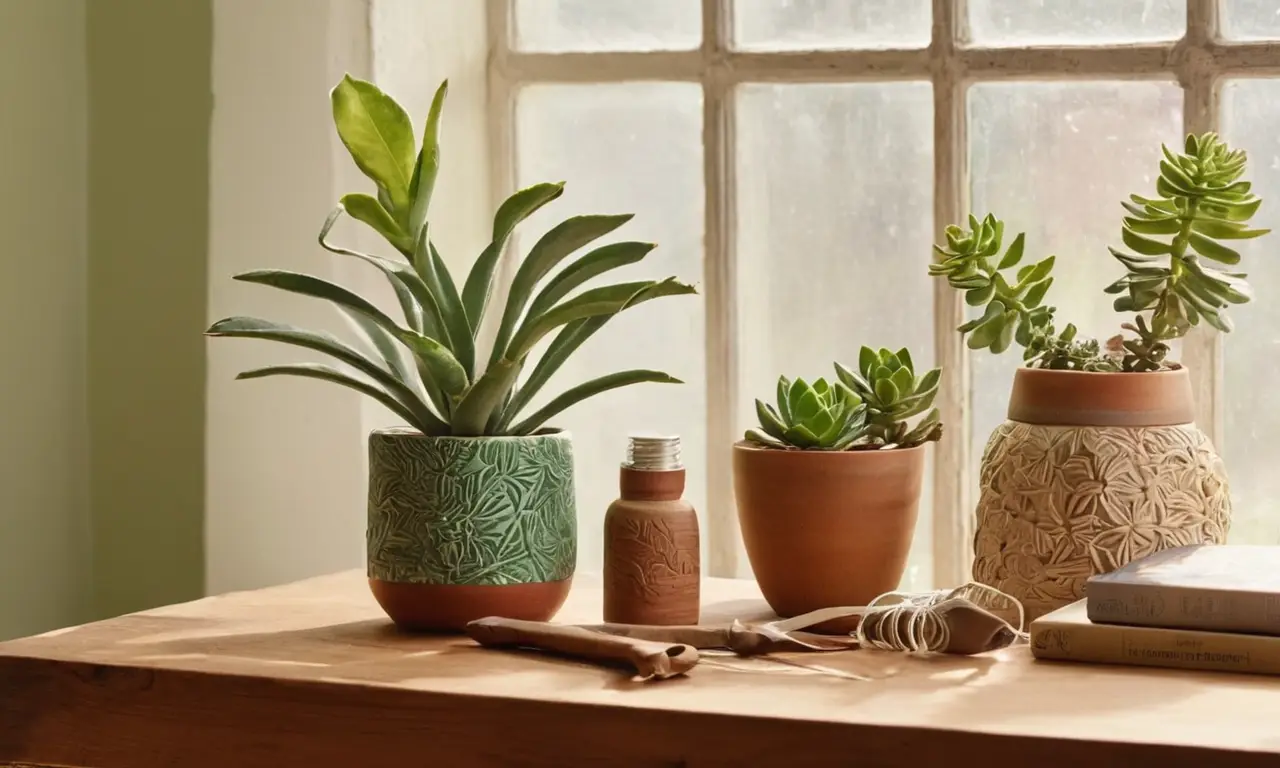 Espacio ordenado con productos eco-amigables
