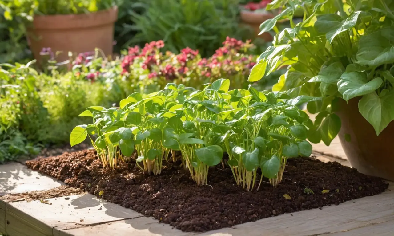 Jardín vibrante, cuidado y lleno de vida