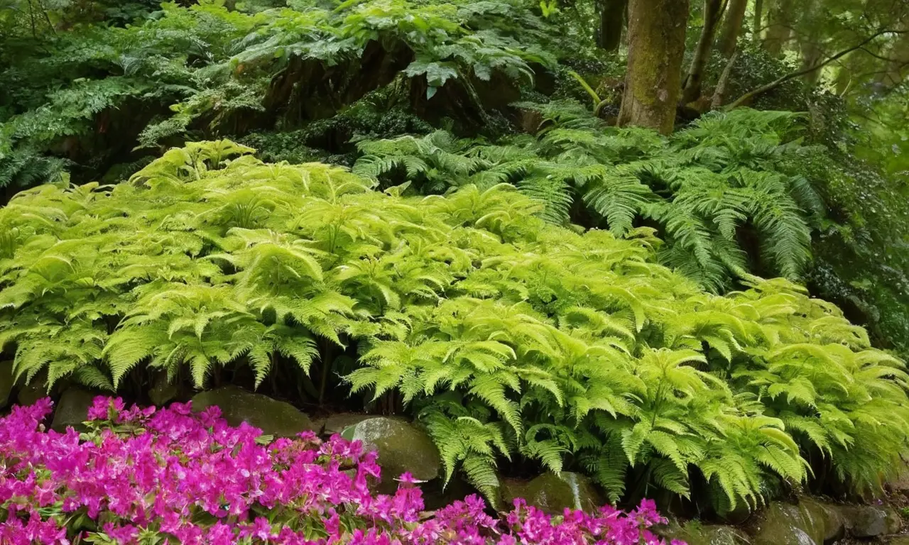 Naturaleza vibrante y serena en perfecta armonía