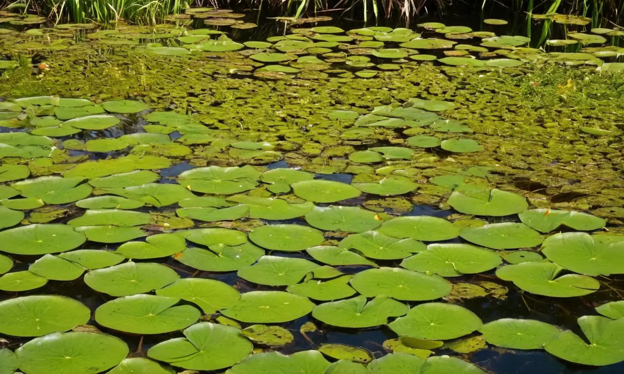Ecosistema acuático vibrante y sereno