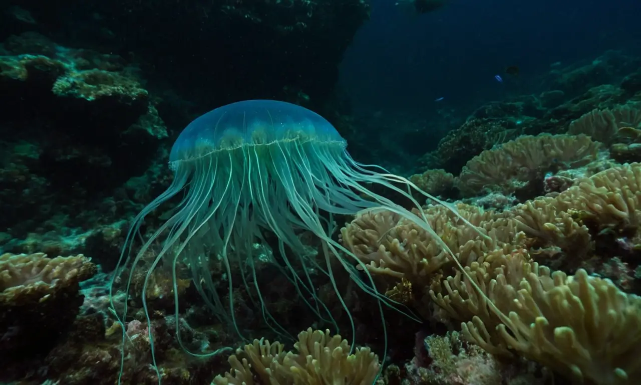 Profundidades oceánicas oscuras y misteriosas