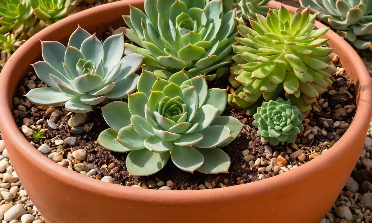 Savia de suculentas vibrantes en luz suave
