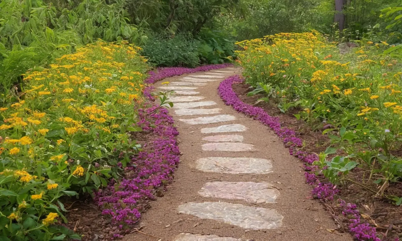 Un paisaje verde sereno y vibrante