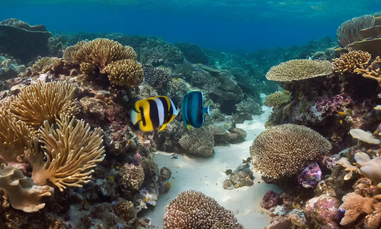 Un mar vibrante y biodiverso en calma
