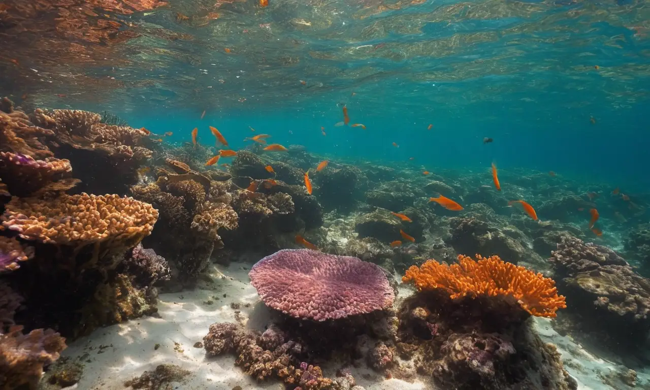 Ecosistema marino vibrante y armónico