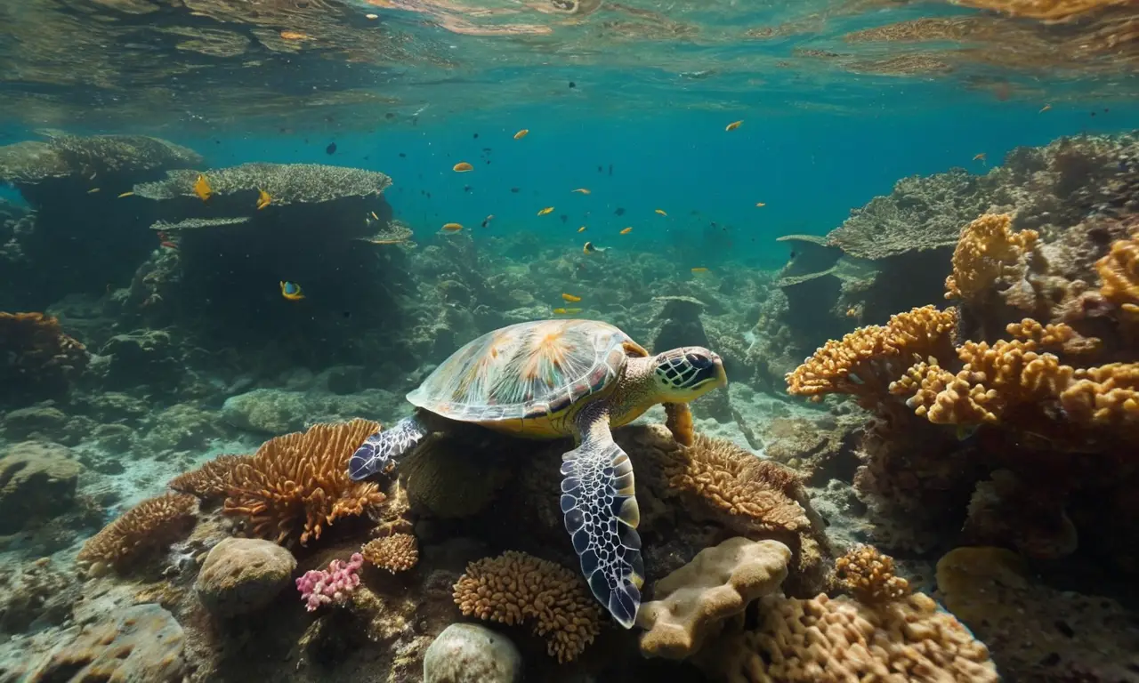 Un hermoso ecosistema marino lleno de vida