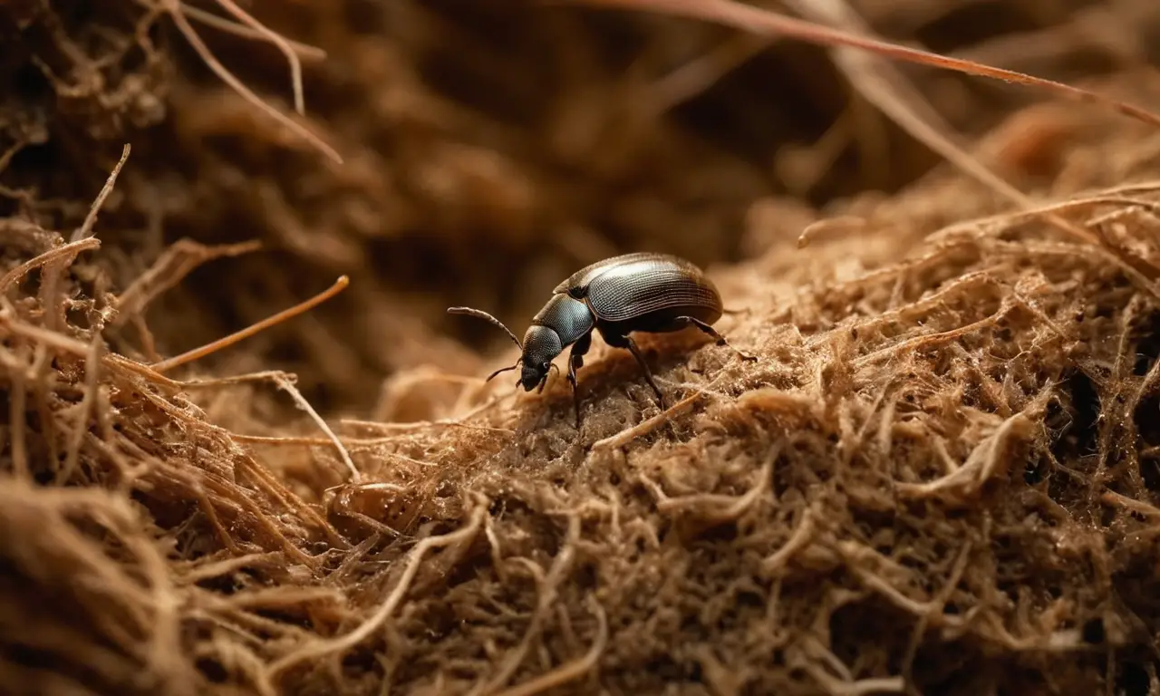 Un burrow subterráneo lleno de vida oculta