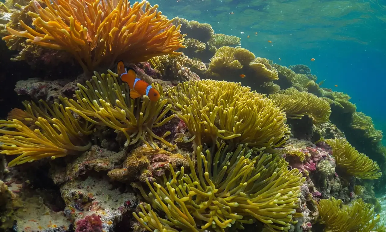 Ecosistema marino vibrante y armónico