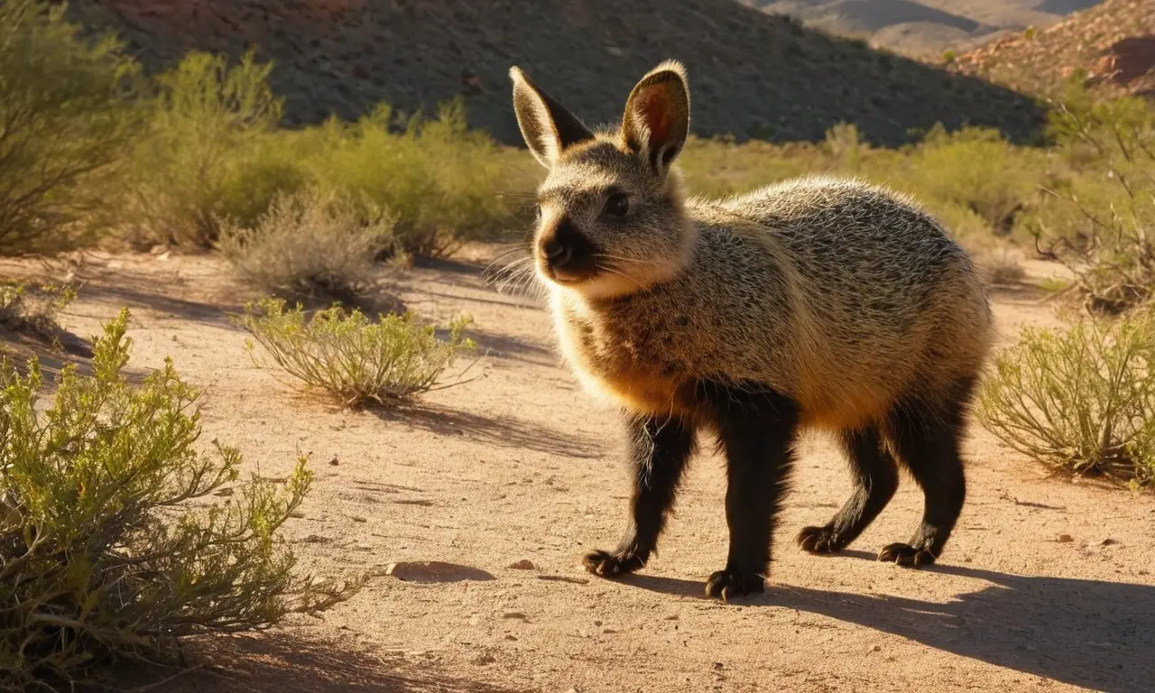 Un paisaje árido destaca la fragilidad animal