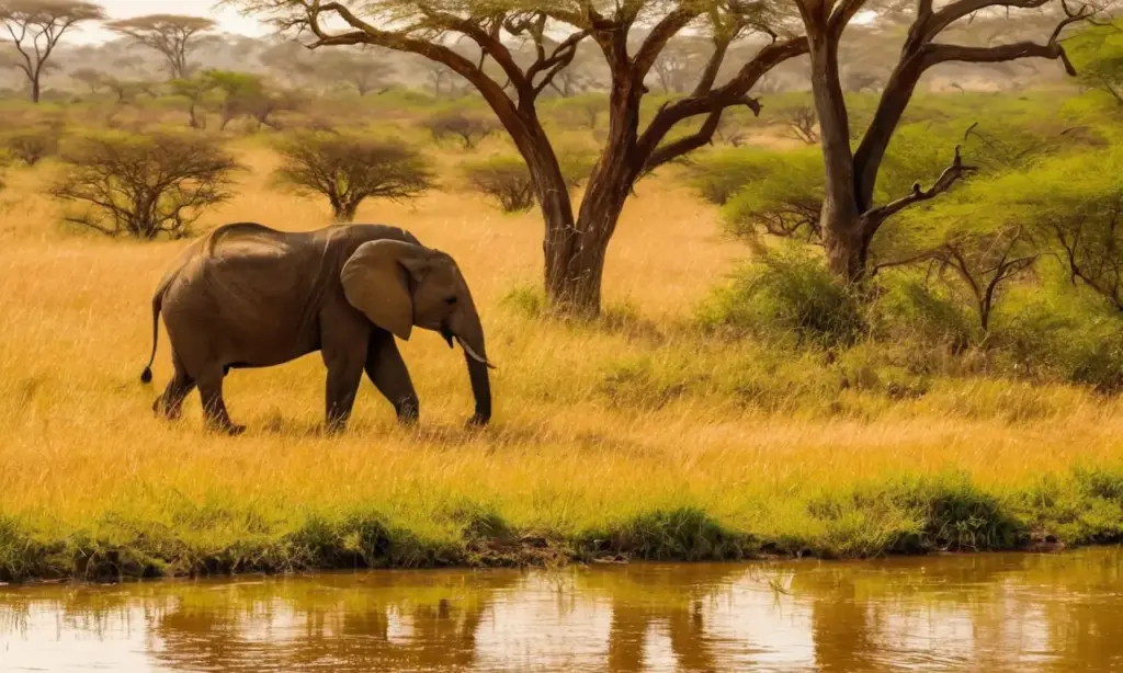 Esencia de la vida salvaje africana