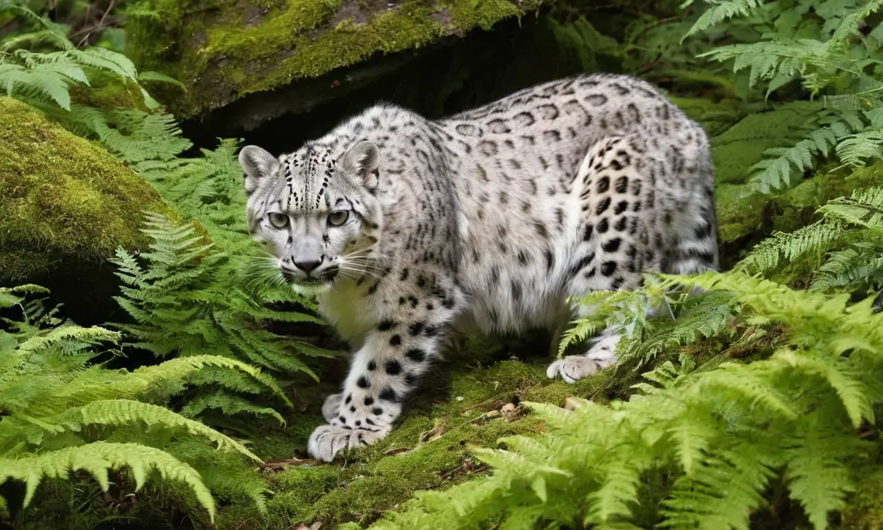 Selva densa con fauna amenazada y tensión