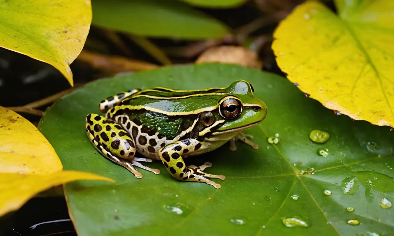 Selva exuberante con vida y fragilidad