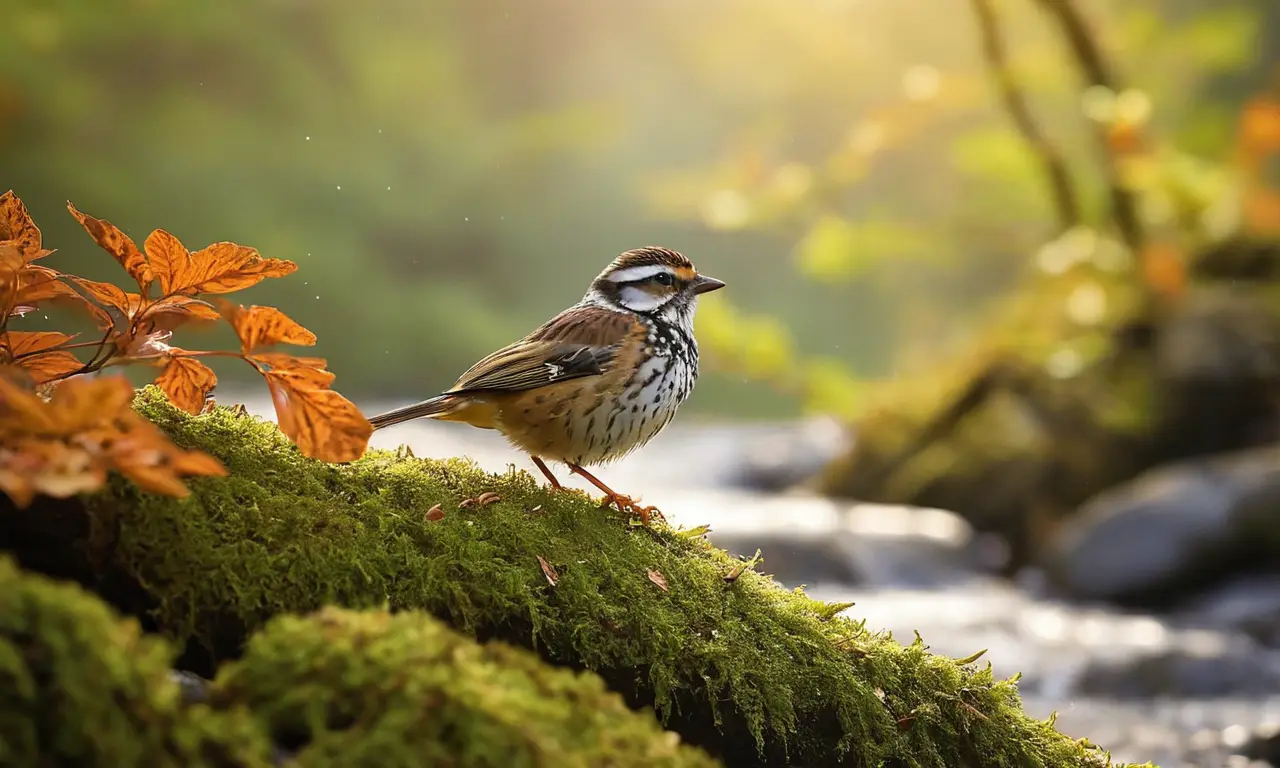 Naturaleza vibrante y tranquila en perfecta armonía