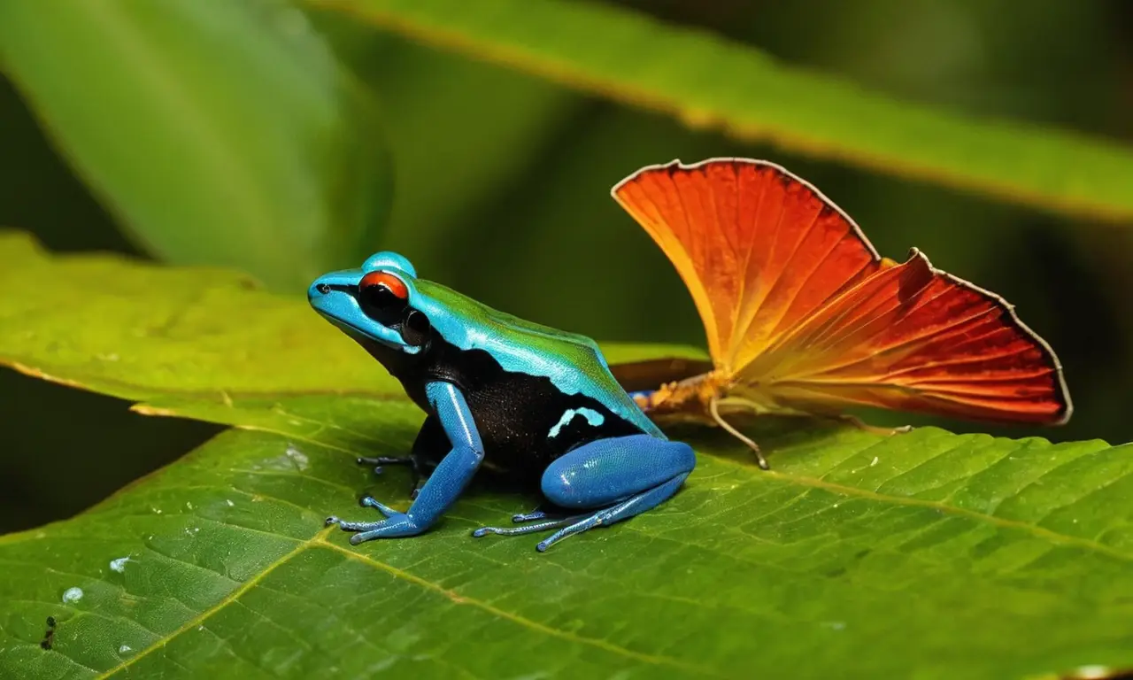 Selva colombiana rica en biodiversidad vibrante