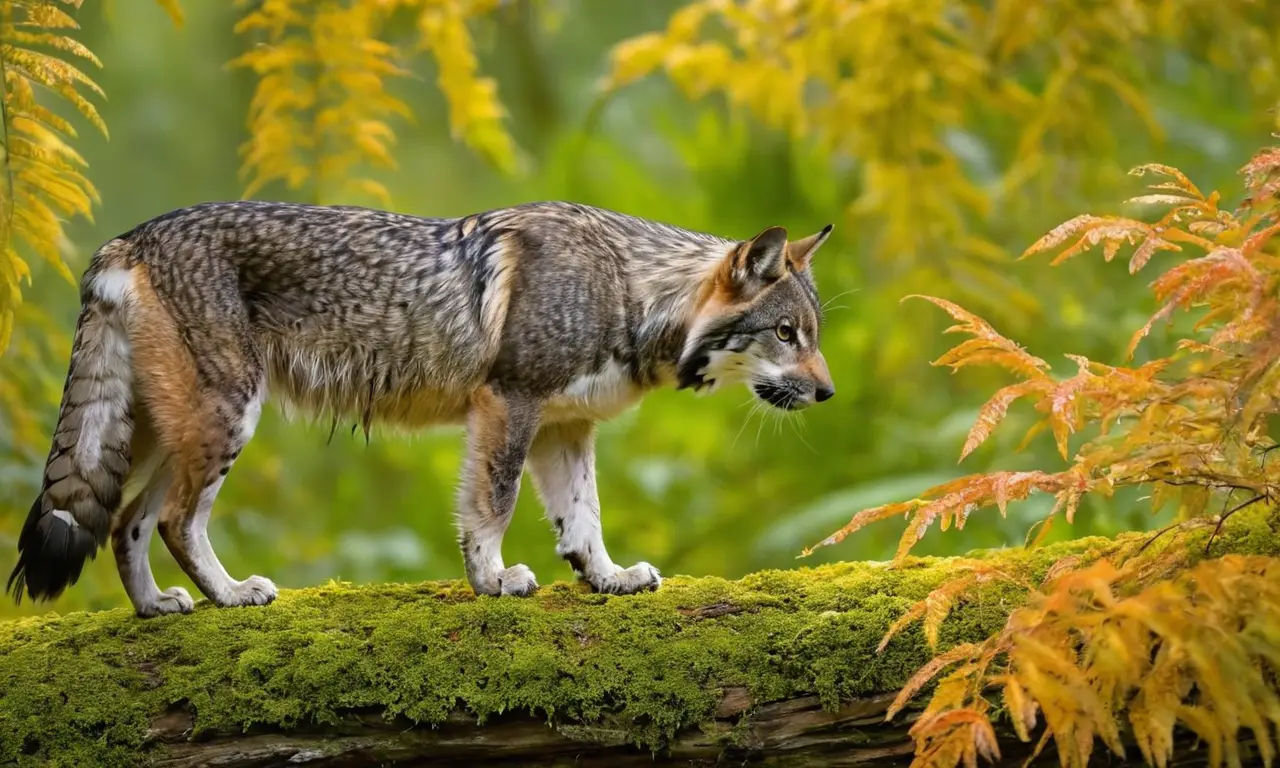 Selva exuberante con especies en peligro