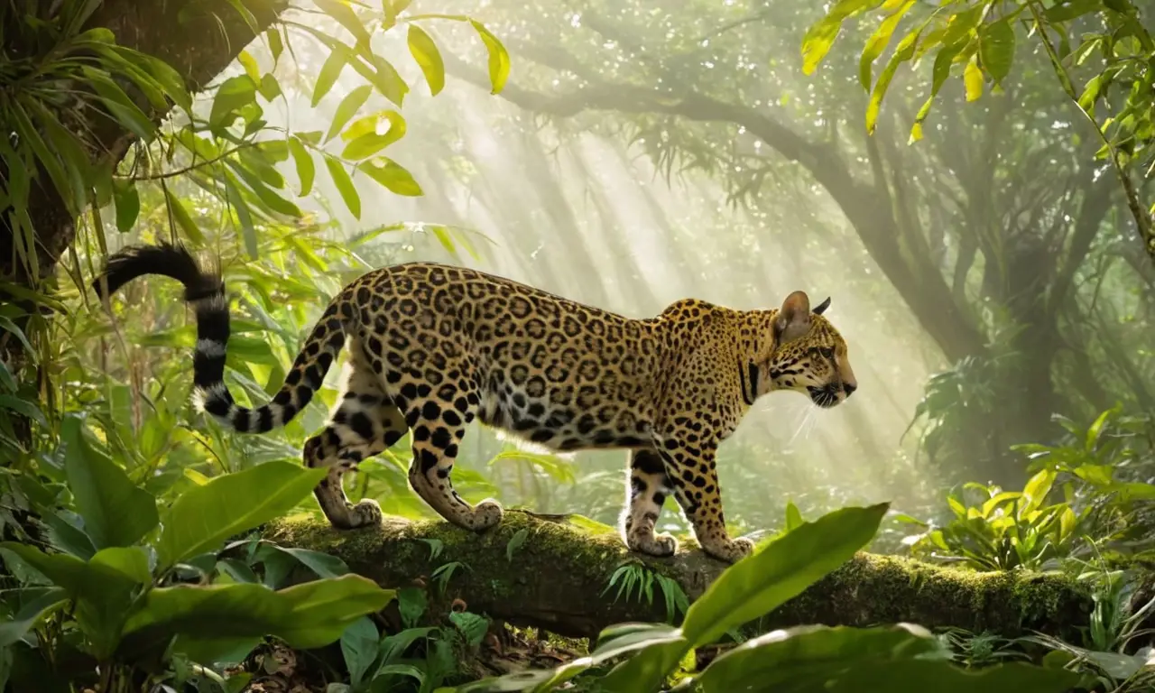 Selva yucateca vibrante, jaguares y quetzal