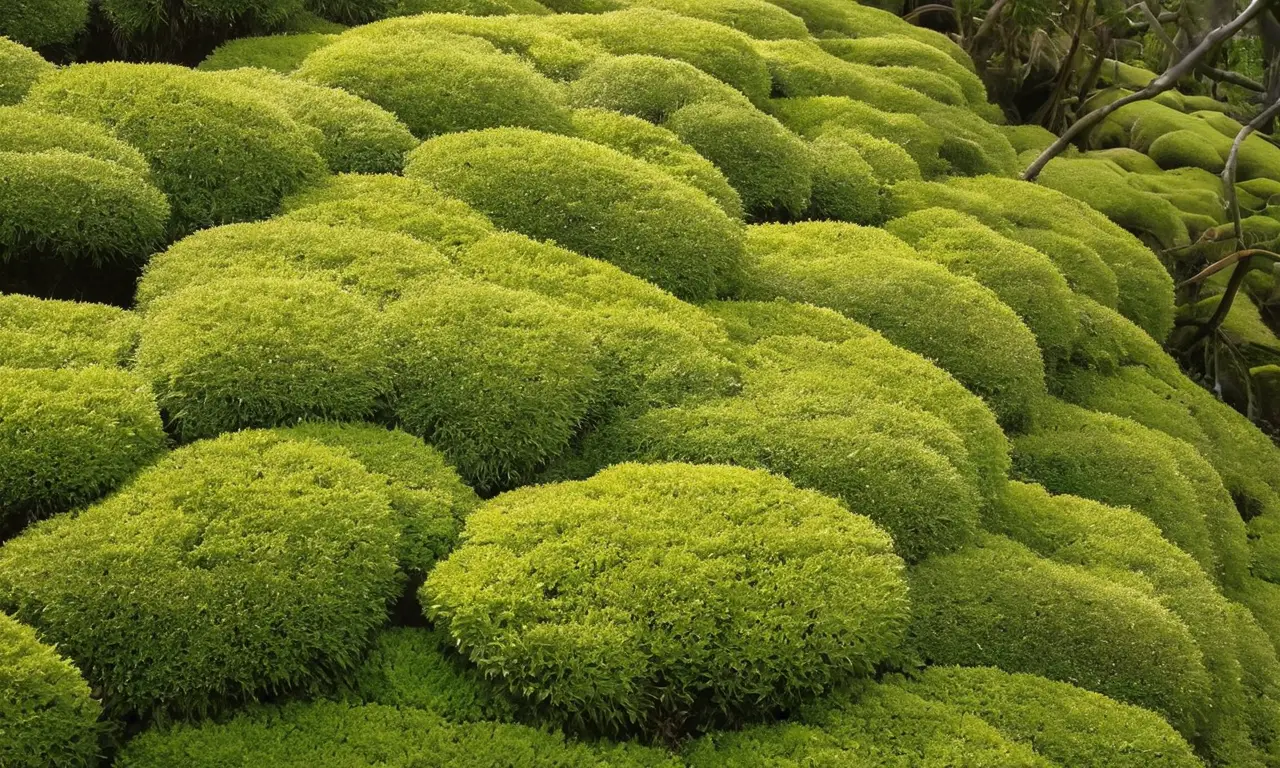 Ecosistema verde y vibrante en armonía