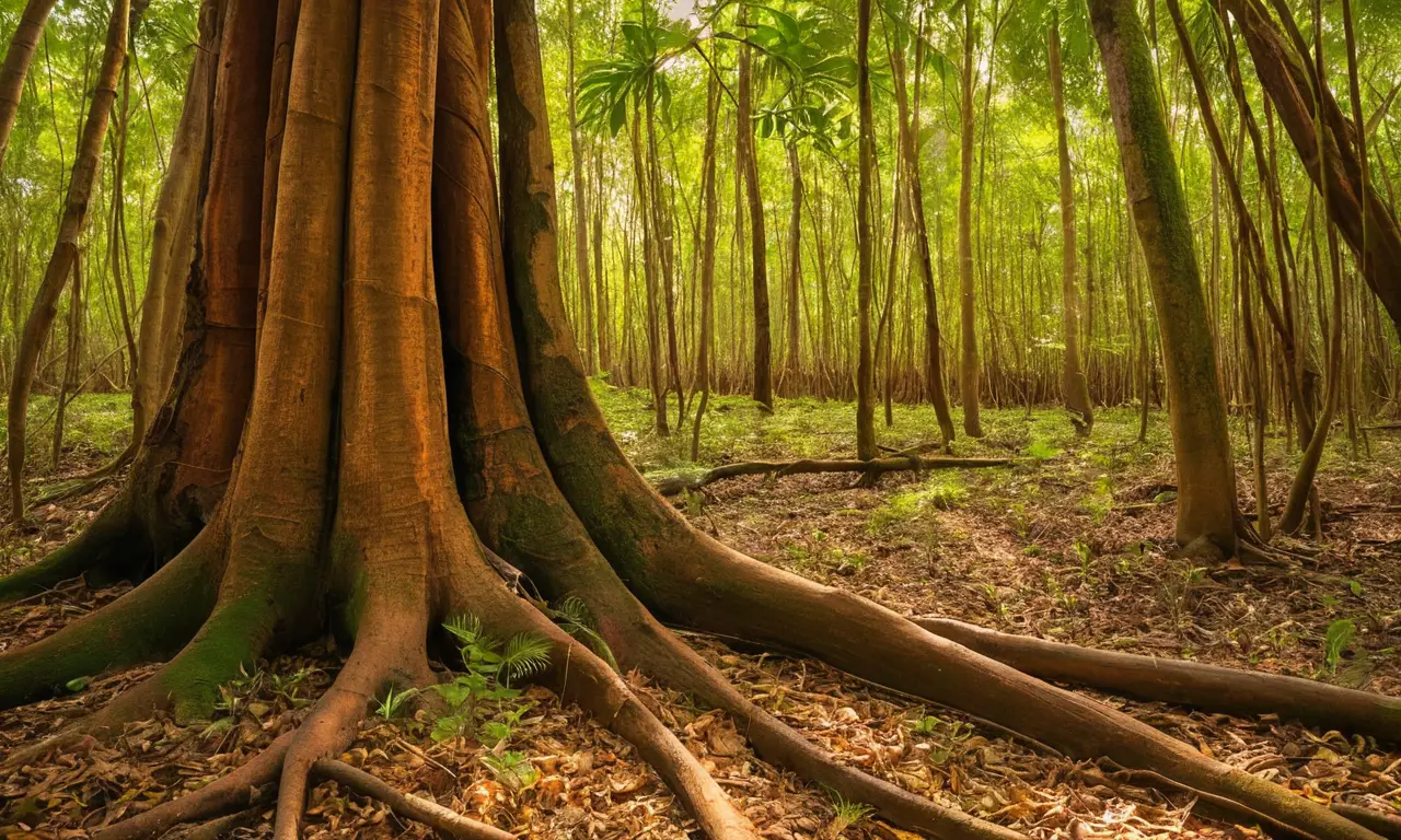 Cinnamón y naturaleza en suave luz
