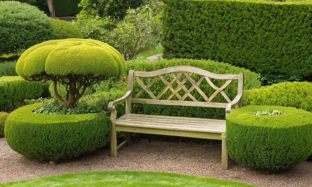 Jardín vibrante, arte y naturaleza en armonía