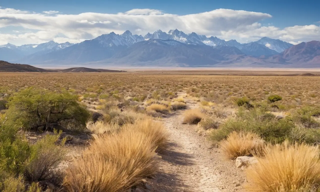 Amplias llanuras desérticas bajo un cielo sereno