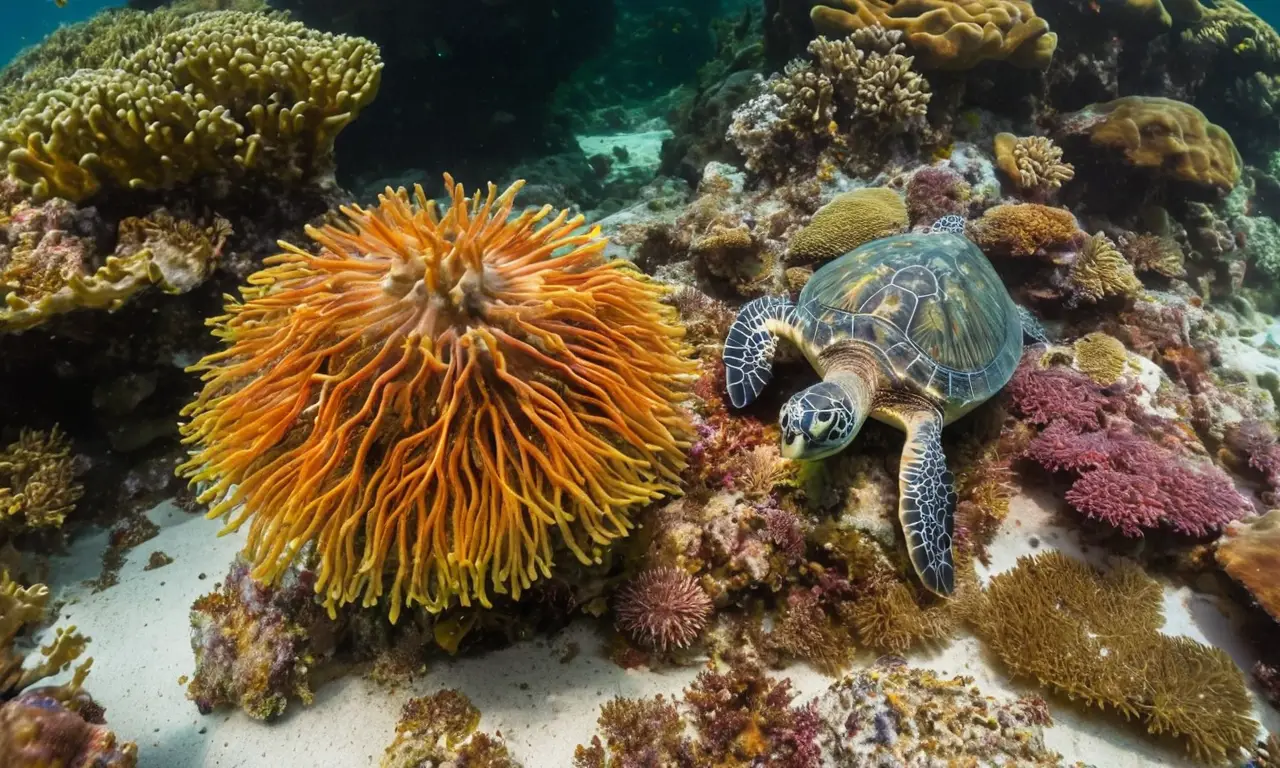 Arrecife coralino vibrante, biodiversidad en riesgo