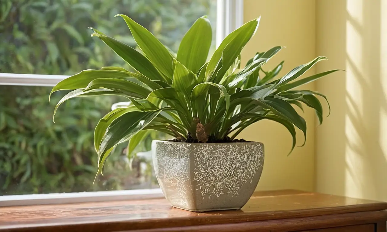 Planta Aspidistra en entorno acogedor y cuidado