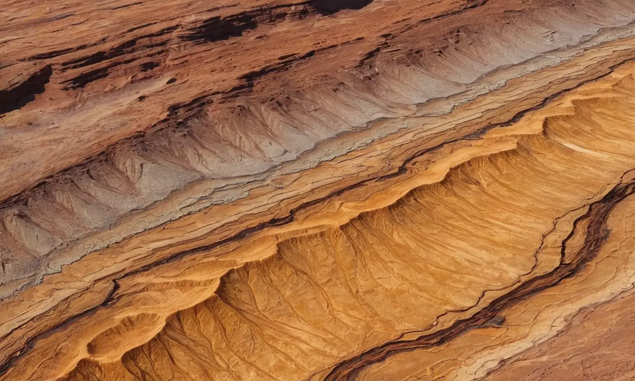 Capas subterráneas revelan procesos geológicos dinámicos