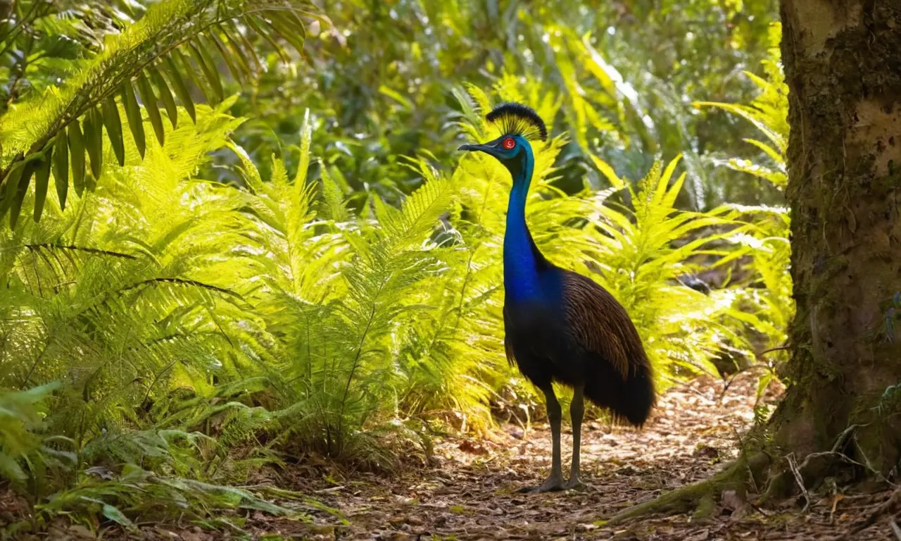 Bosque vibrante con aves fascinantes y vida