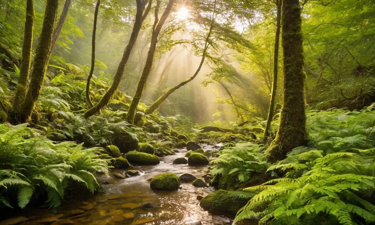 Naturaleza vibrante y ecosistemas en armonía