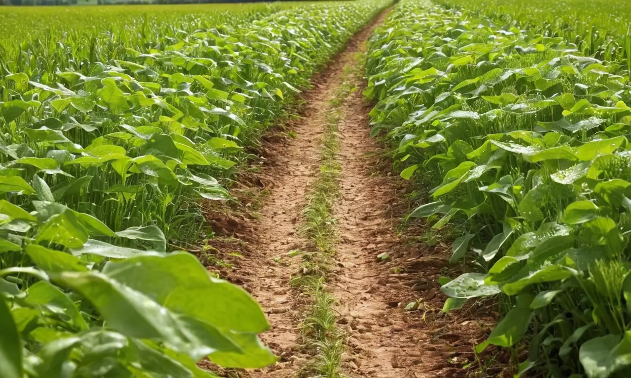 Campos agrícolas vibrantes y llenos de vida