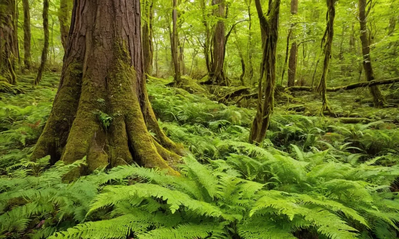 Selva viva y vibrante llena de vida