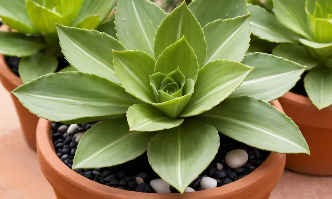 Haworthia attenuata en un ambiente tranquilo