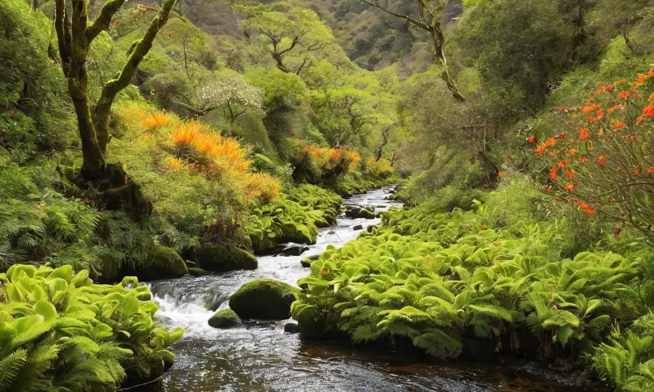 Naturaleza vibrante y diversa en perfecta armonía
