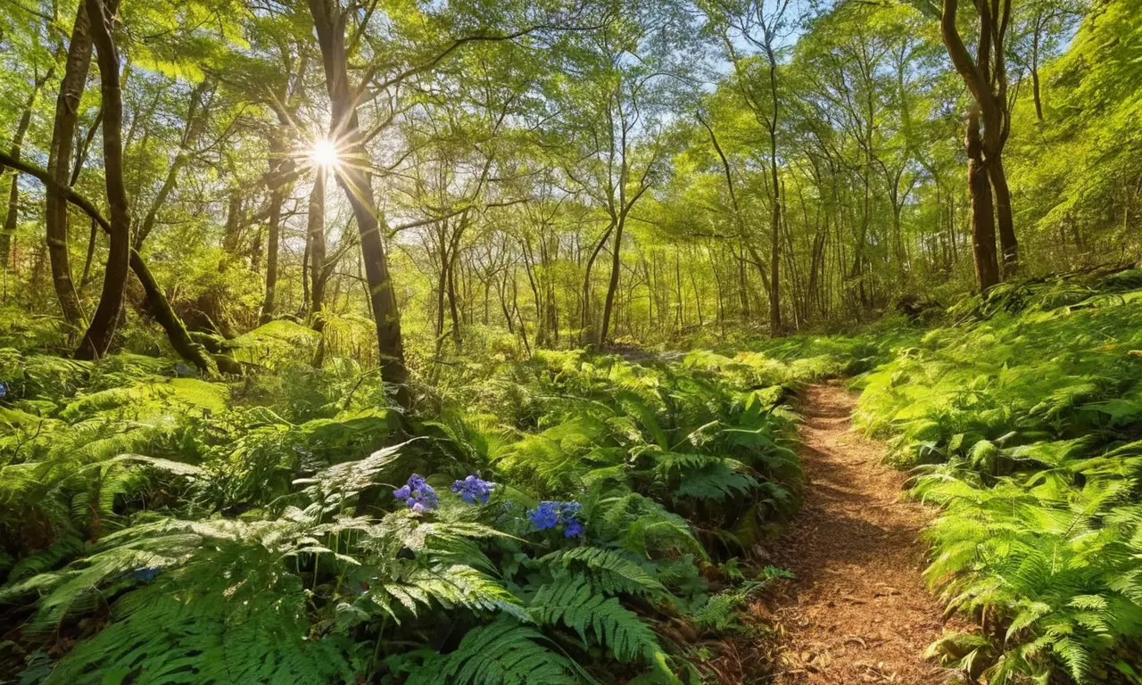 Naturaleza vibrante invita a la exploración