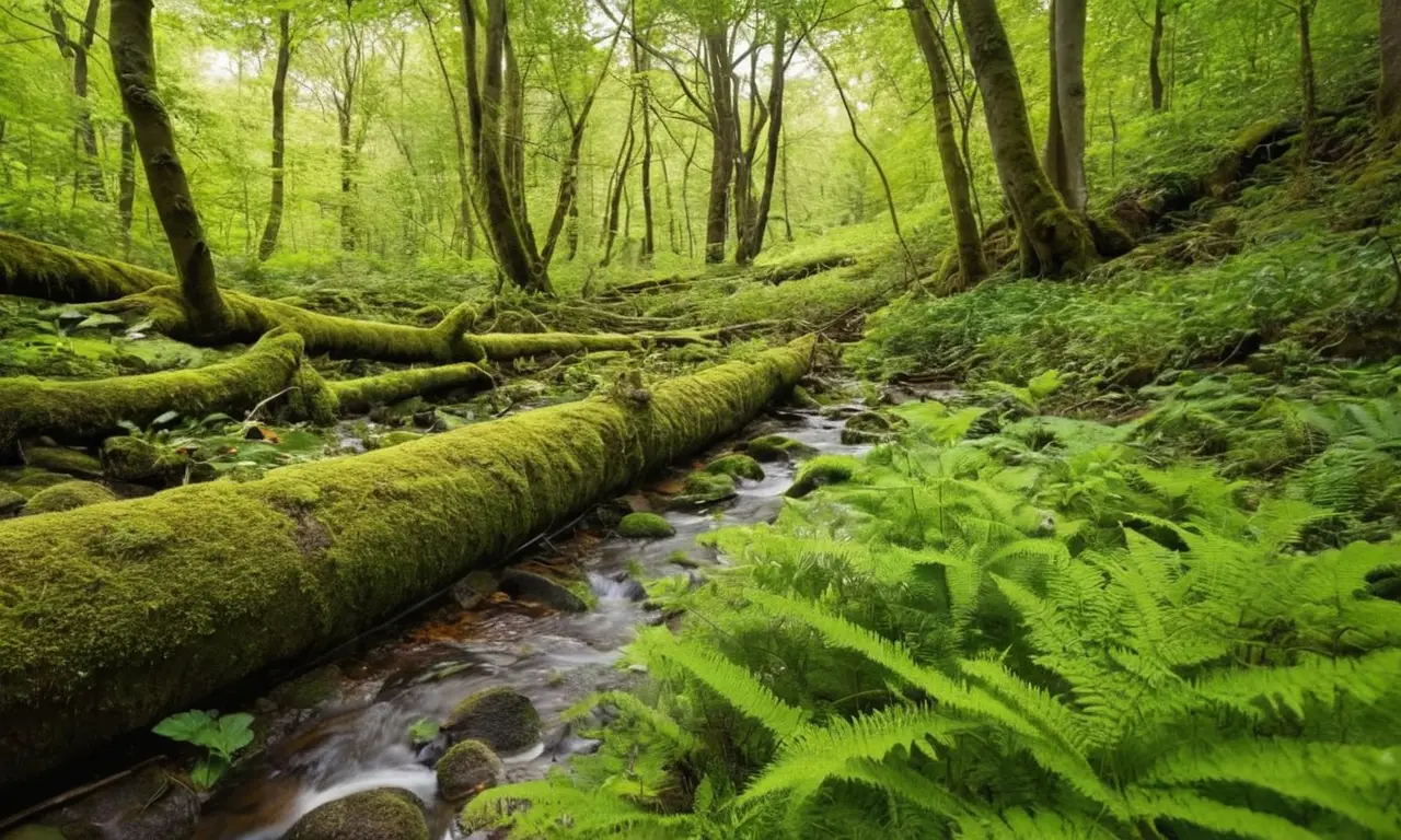 Bosque vibrante, vida silvestre y fragilidad ecológica