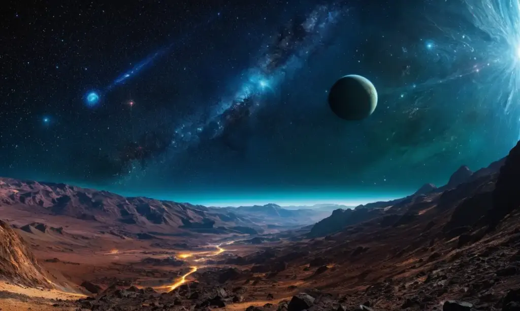 Un vasto universo lleno de maravillas cósmicas