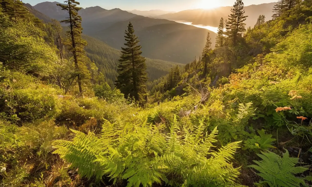 Naturaleza vibrante y frágil en armonía