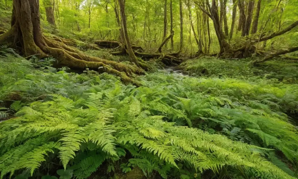 Naturaleza vibrante en armonía visual