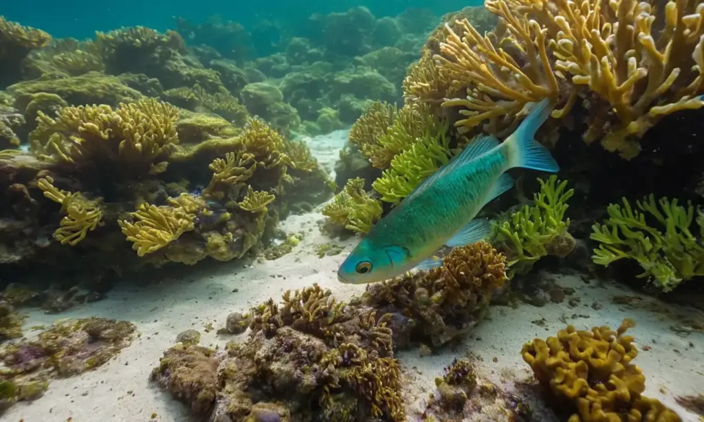 Un vibrante ecosistema marino lleno de vida