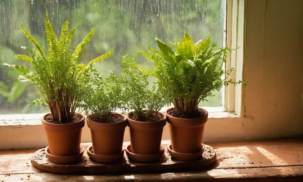 Cinnamon y plantas crean un ambiente cálido
