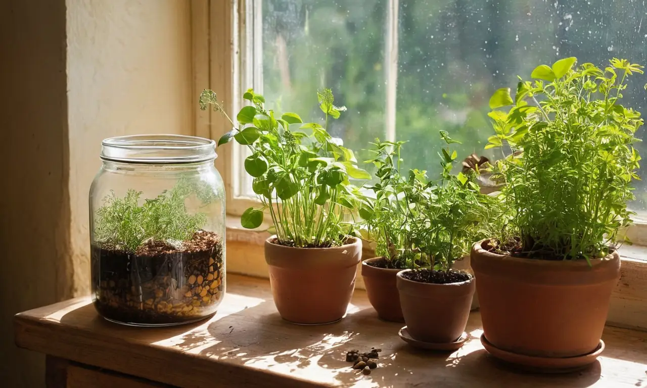 Una cocina acogedora para cultivar hongos