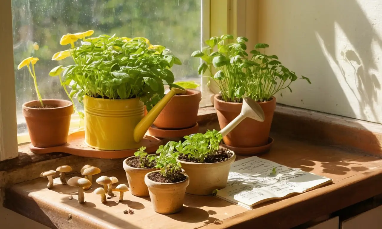 Cocina iluminada invita a aprender sobre hongos